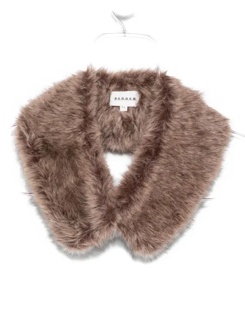P.A.R.O.S.H. faux-fur scarf