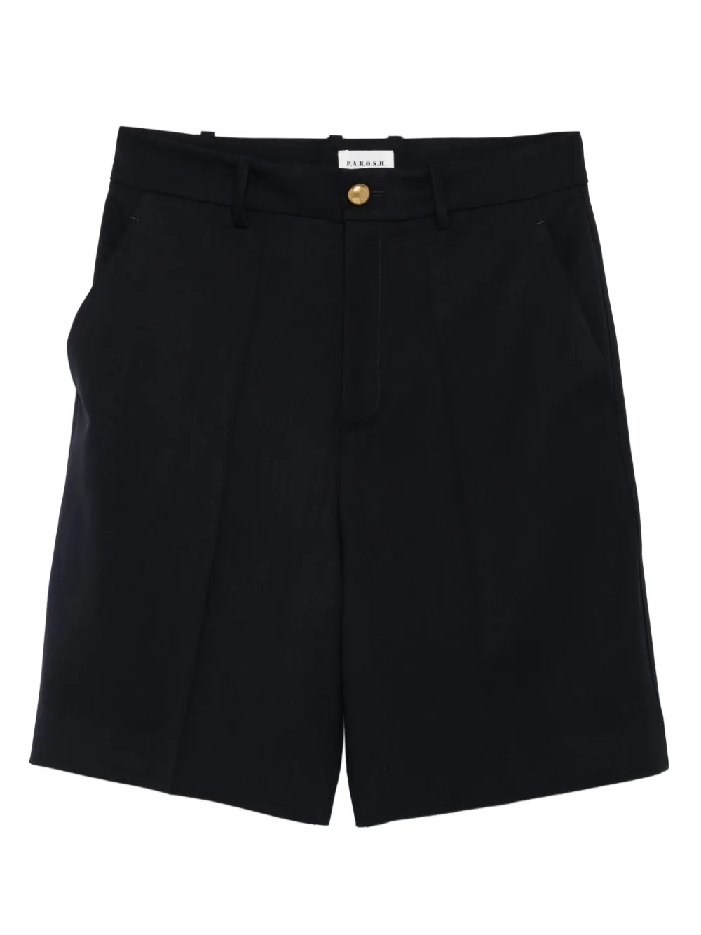 P.a.r.o.s.h Button-embellishment Shorts In Black