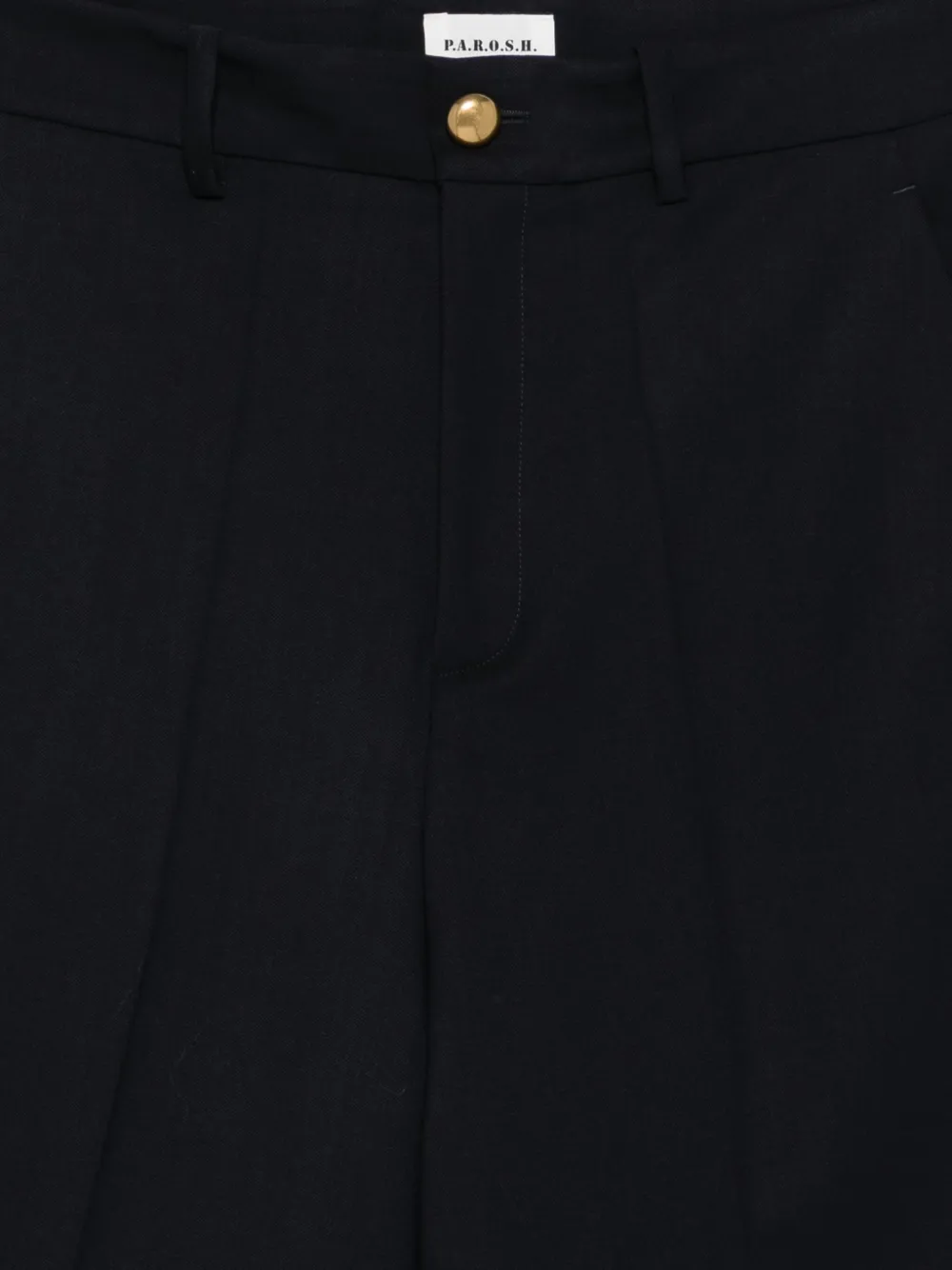 P.a.r.o.s.h Button-embellishment Shorts In Black