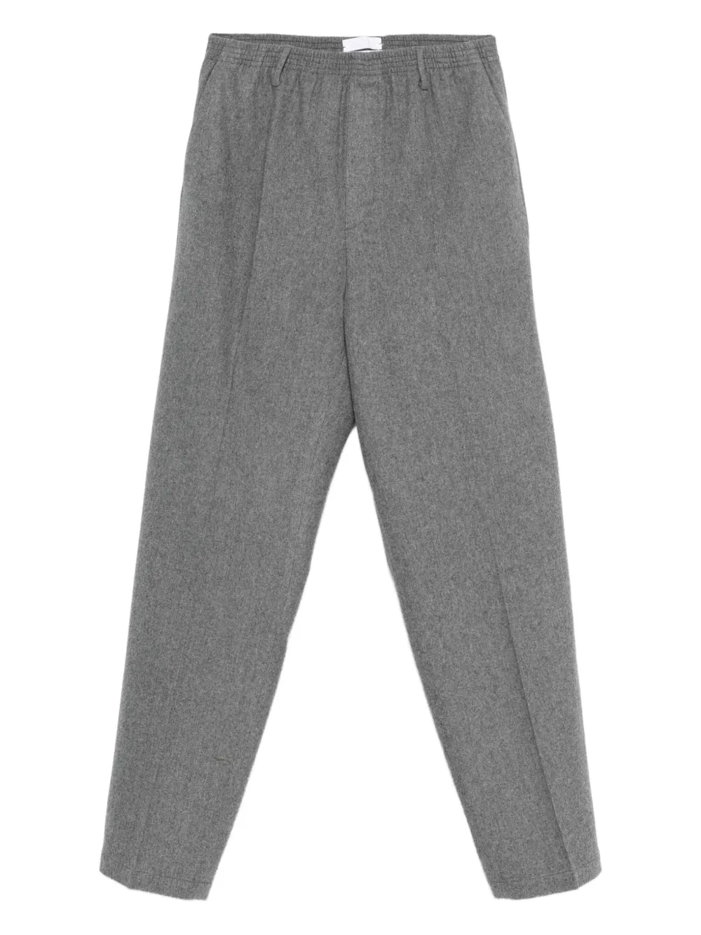 Cellar Door elastic-waist wool trousers | Grey | Image 1