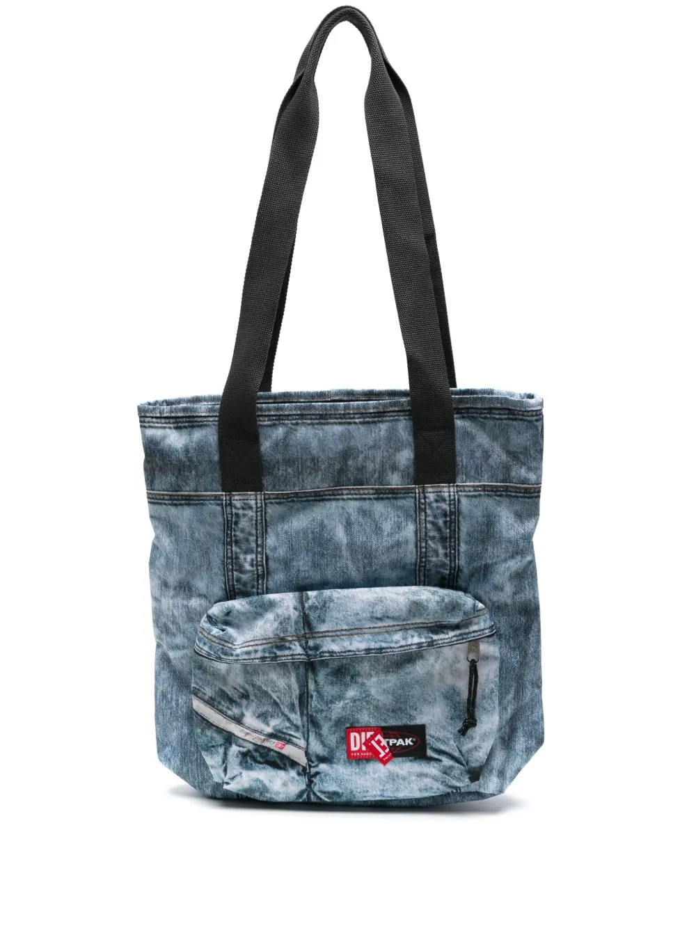 Eastpak x Diesel denim-effect tote bag | Blue | Image 1