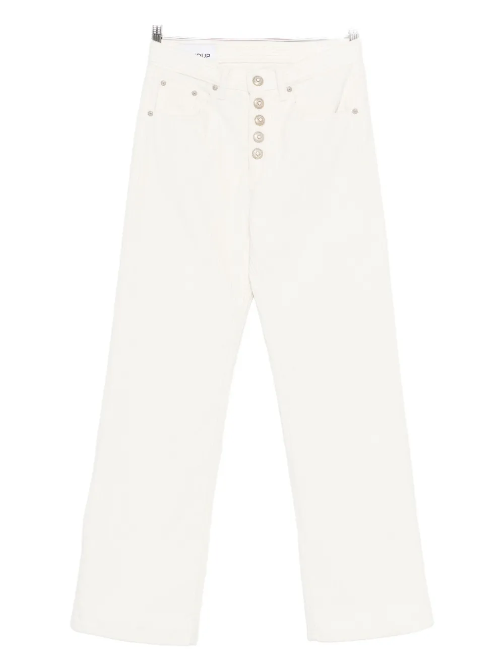 DONDUP Jacklyn button-fly corduroy trousers | White | Image 1