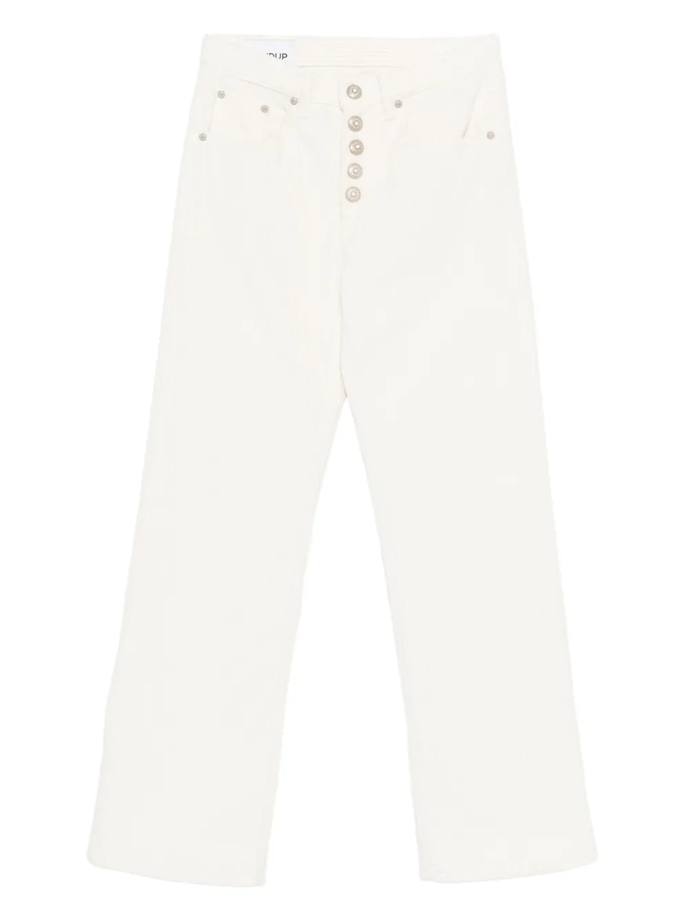 DONDUP Jacklyn button-fly corduroy trousers | White | Image 1