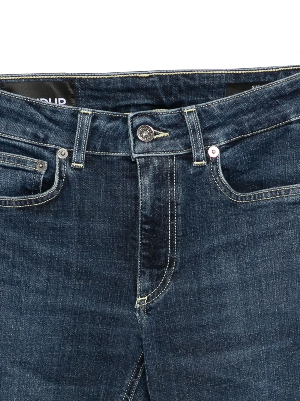 DONDUP Straight jeans met vijf zakken Blauw