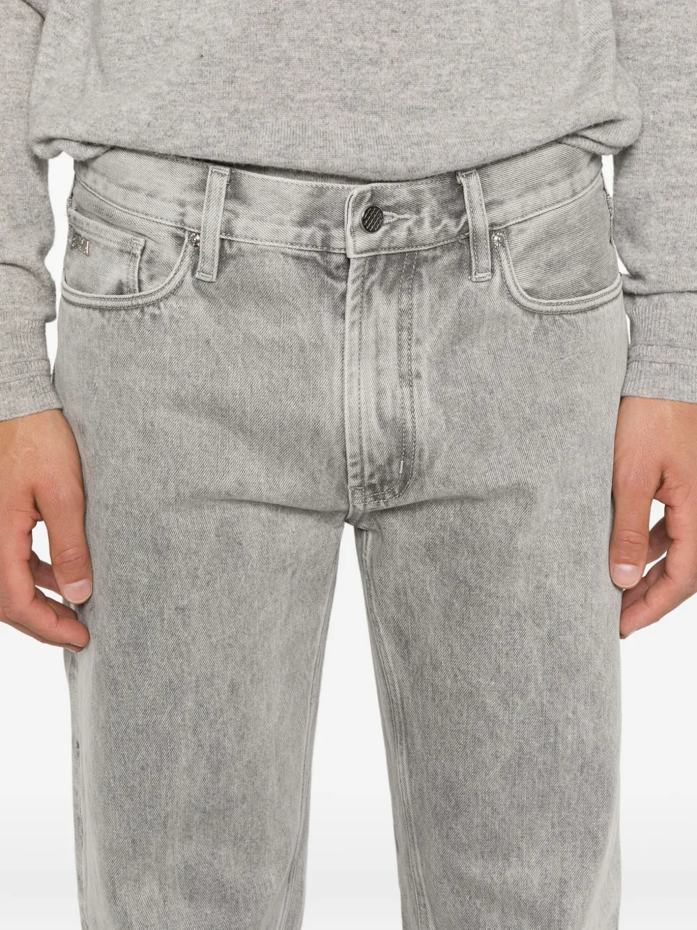 Emporio Armani Straight broek Grijs