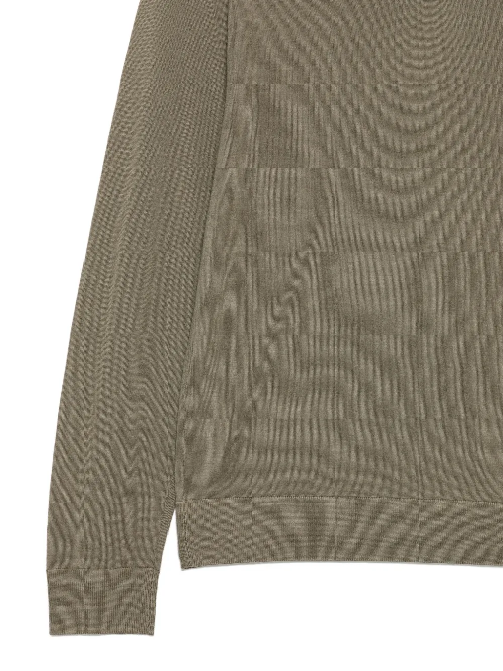 Emporio Armani Trui met polokraag Groen