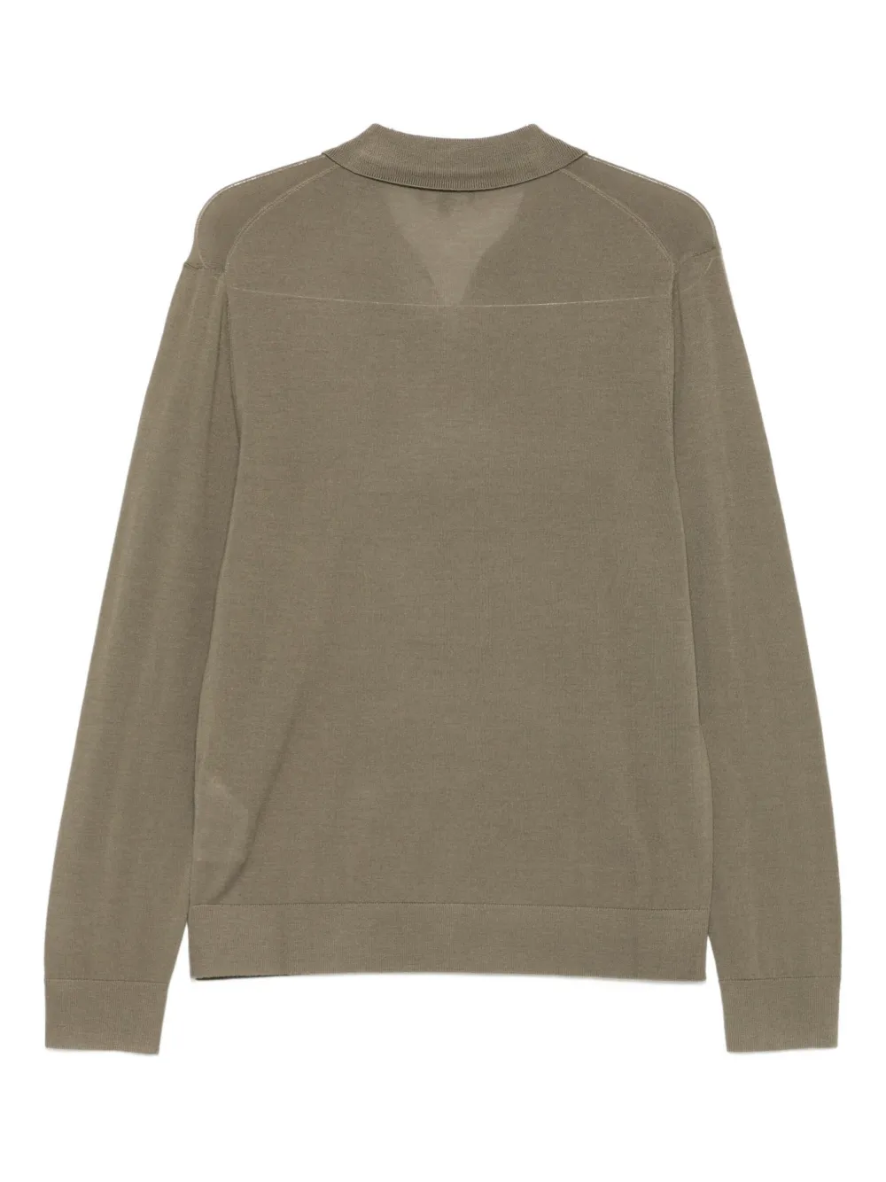 Emporio Armani Trui met polokraag - Groen