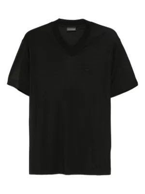 Helmut Lang Zip Pocket Cotton T-shirt | Black | FARFETCH