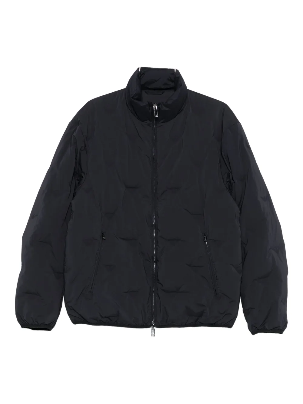 Emporio Armani zip-up jacket | Black | Image 1