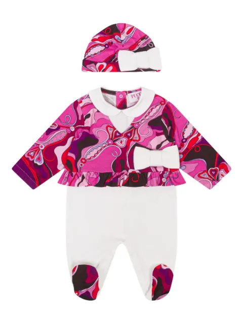 PUCCI Junior ruffled babywear set