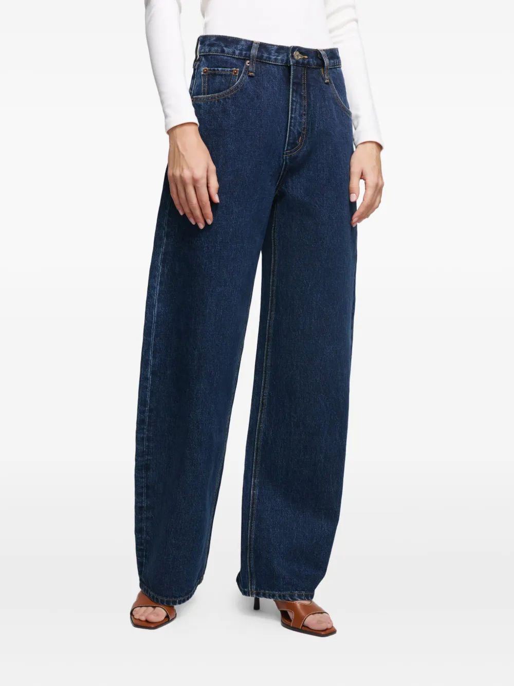 Hey Joanie Slope Curve Jeans In Blue