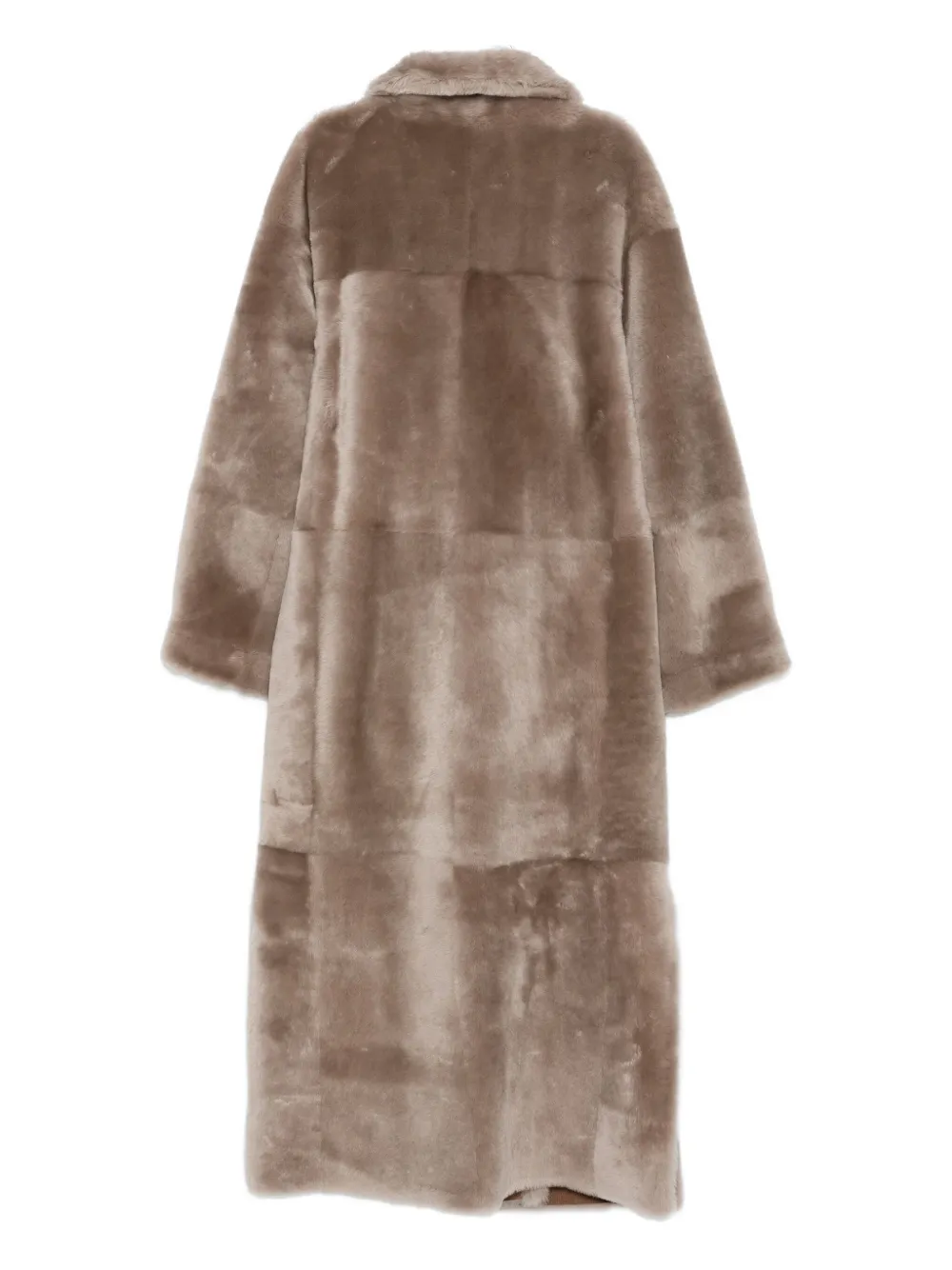Liska belted shearling coat | Single Breasted Coats | Image 2