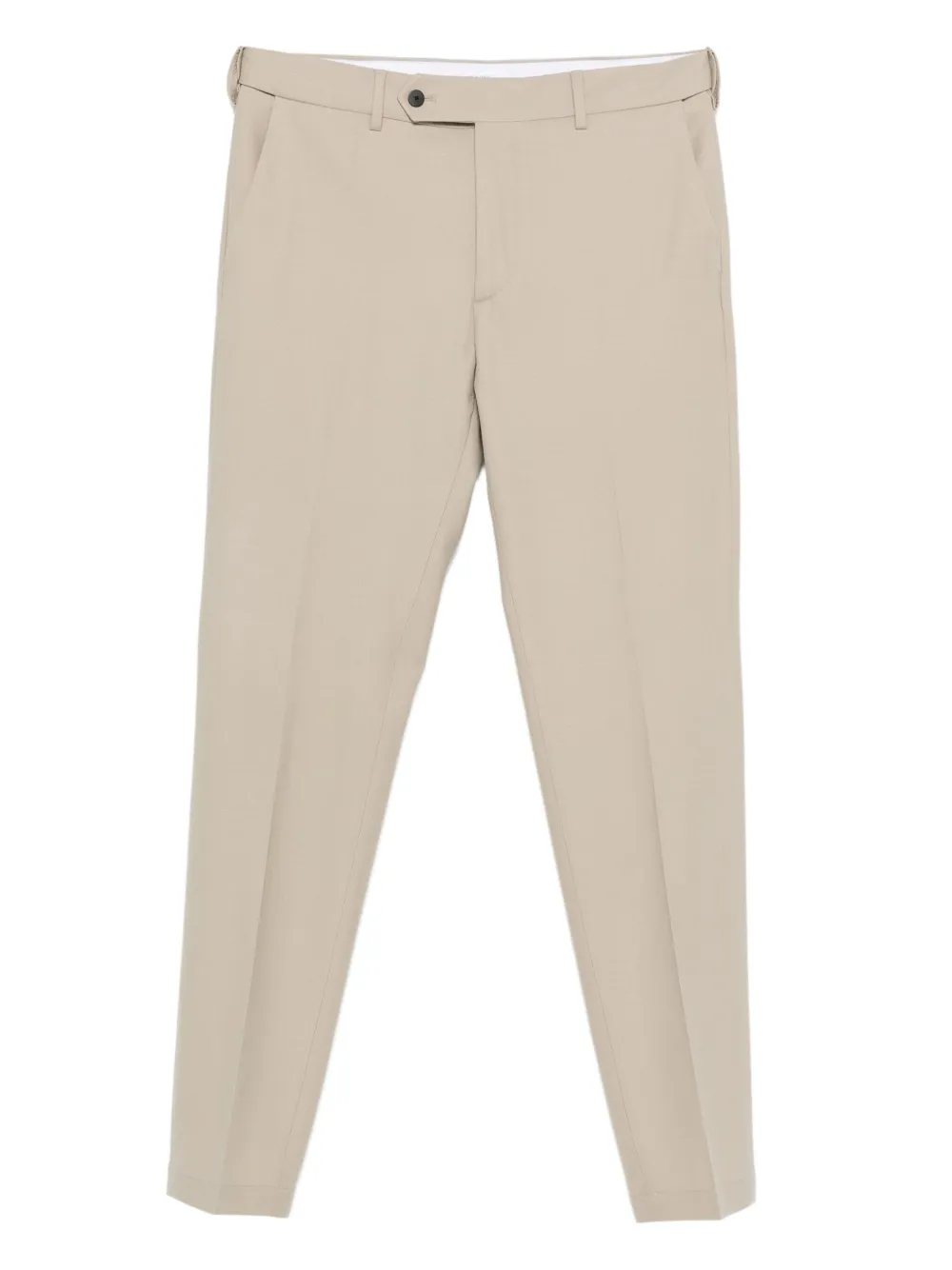 Cellar Door flat-front trousers | Neutrals | Image 1
