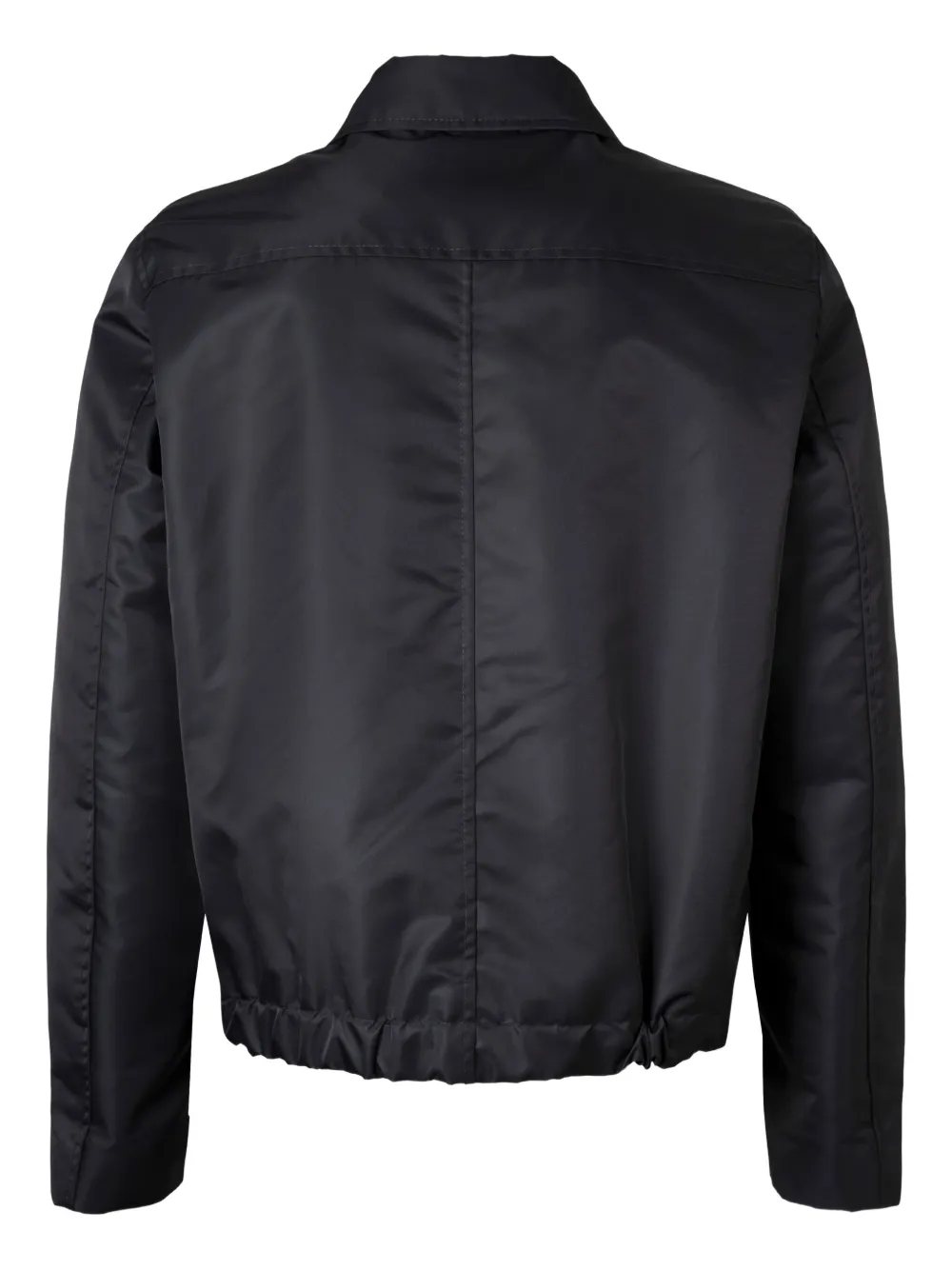 slowear zip-fastening elastic-hem bomber jacket | Bomber Jackets | Image 2