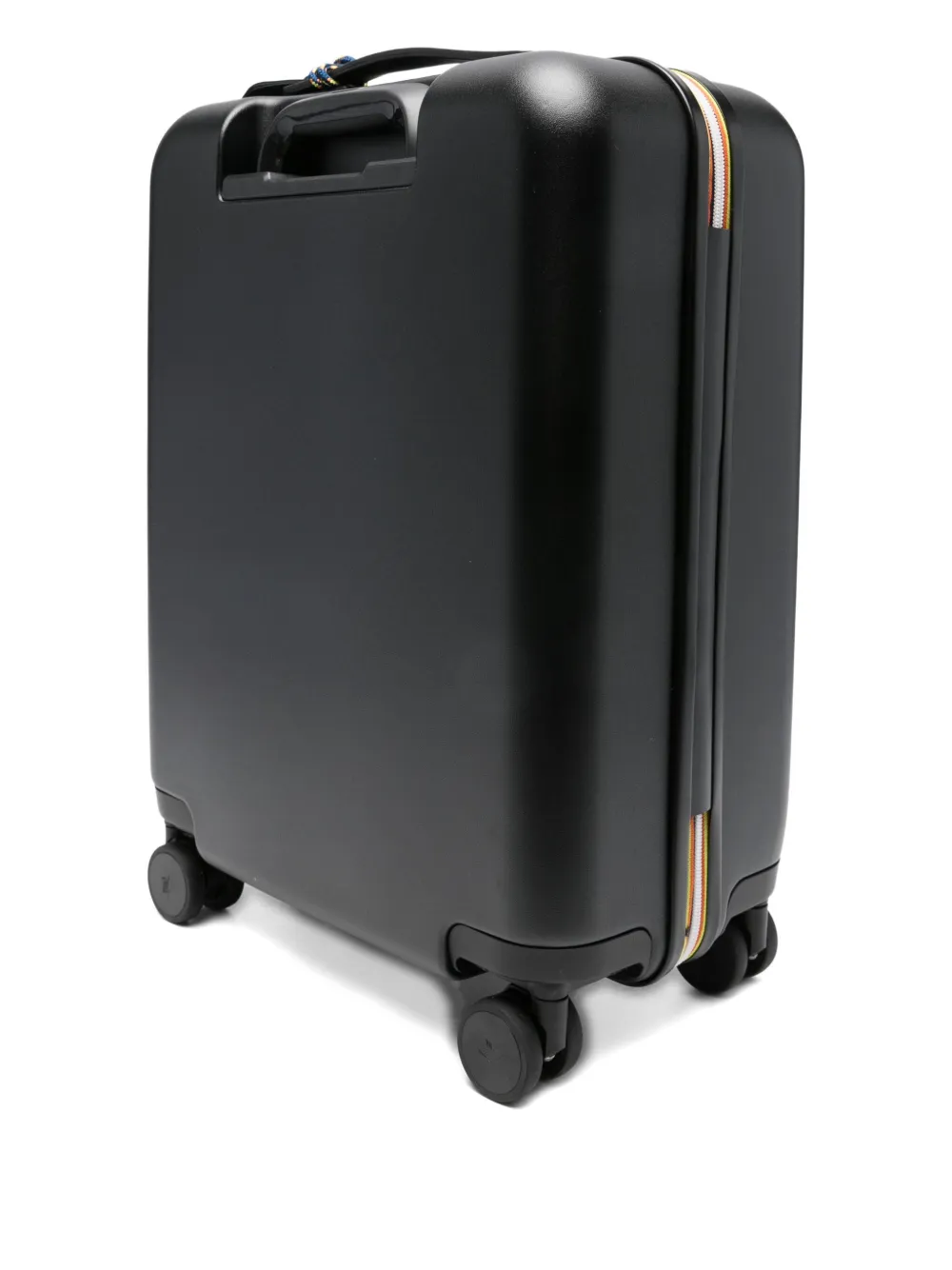 K-way Logo-detail Wheeled Suitcase In Black