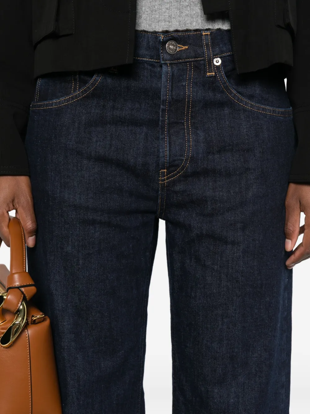 DONDUP Jeans met vijf zakken Blauw