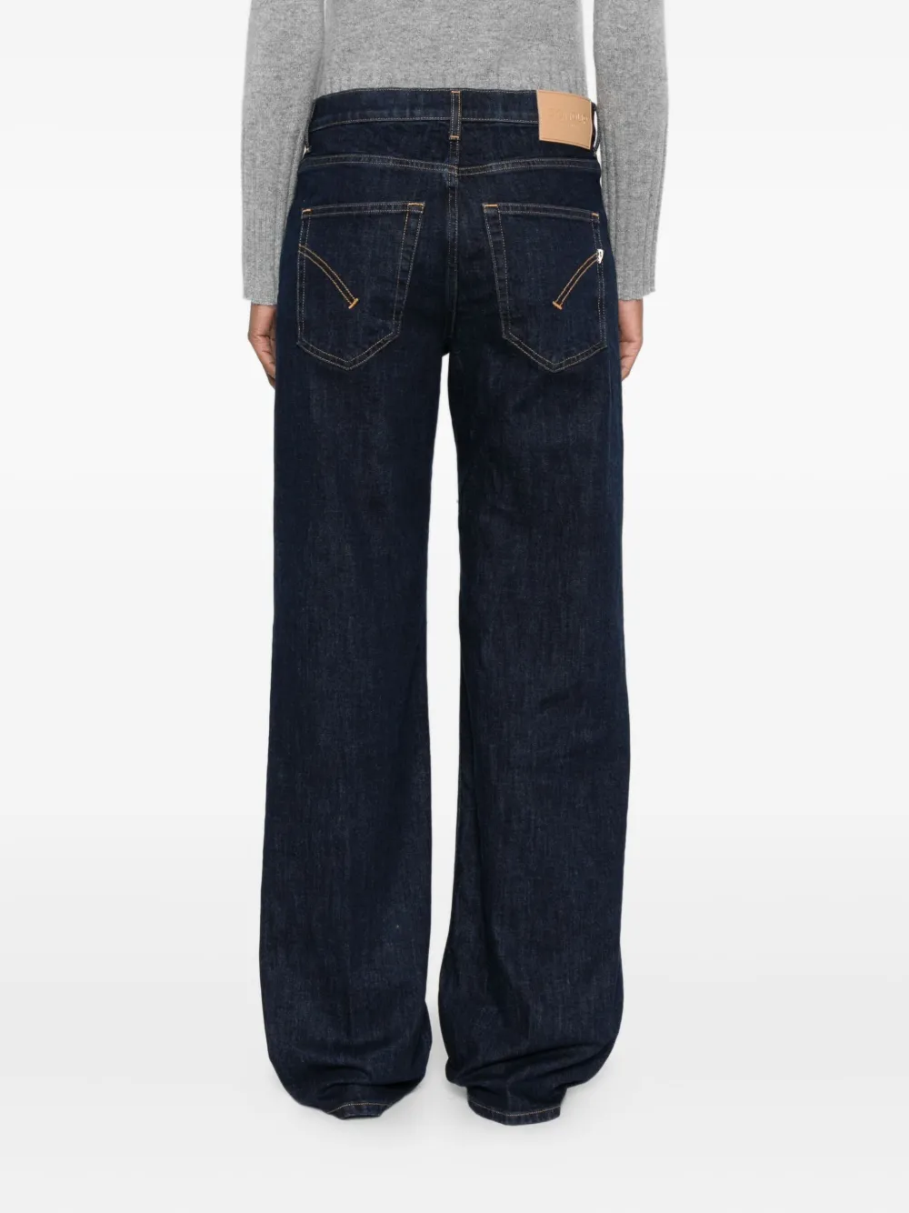 DONDUP Jeans met vijf zakken Blauw