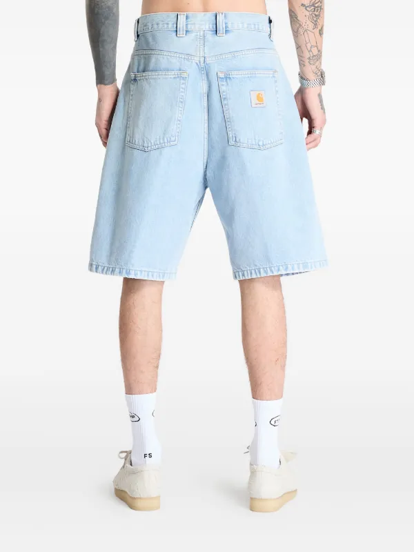 Carhartt WIP ハイウエスト デニムショーツ | ブルー | FARFETCH JP
