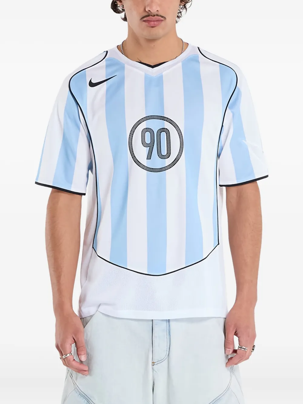 Nike ストライプ 90 Tシャツ - ブルー Nike ストライプ 90 Tシャツ - ブルー