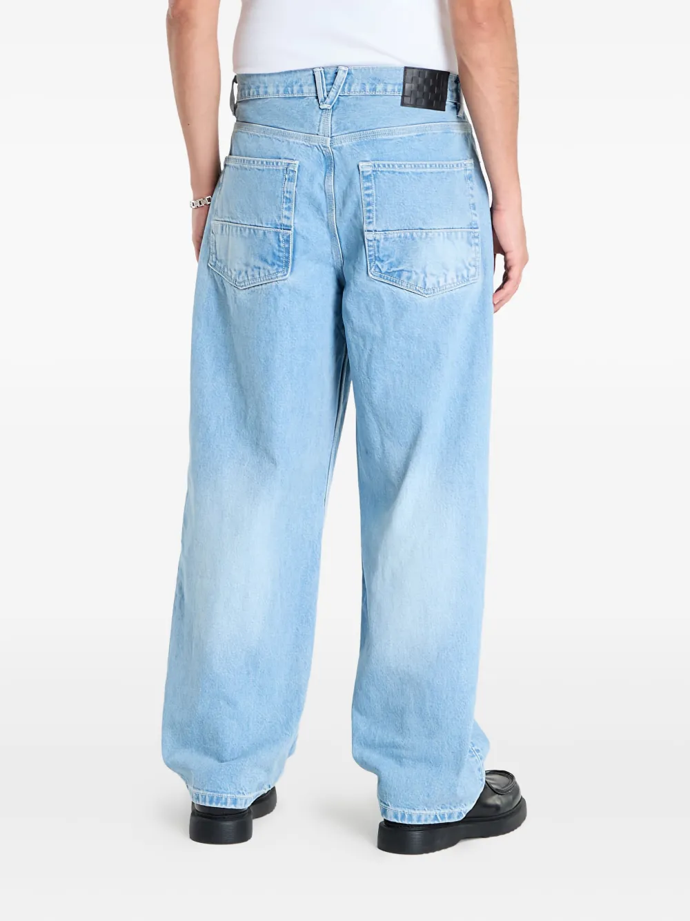 Vans Lx Cotton Jeans In Blue