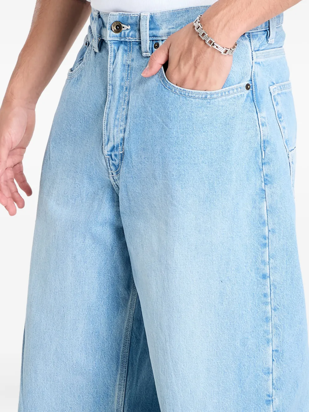 Vans Lx Cotton Jeans In Blue