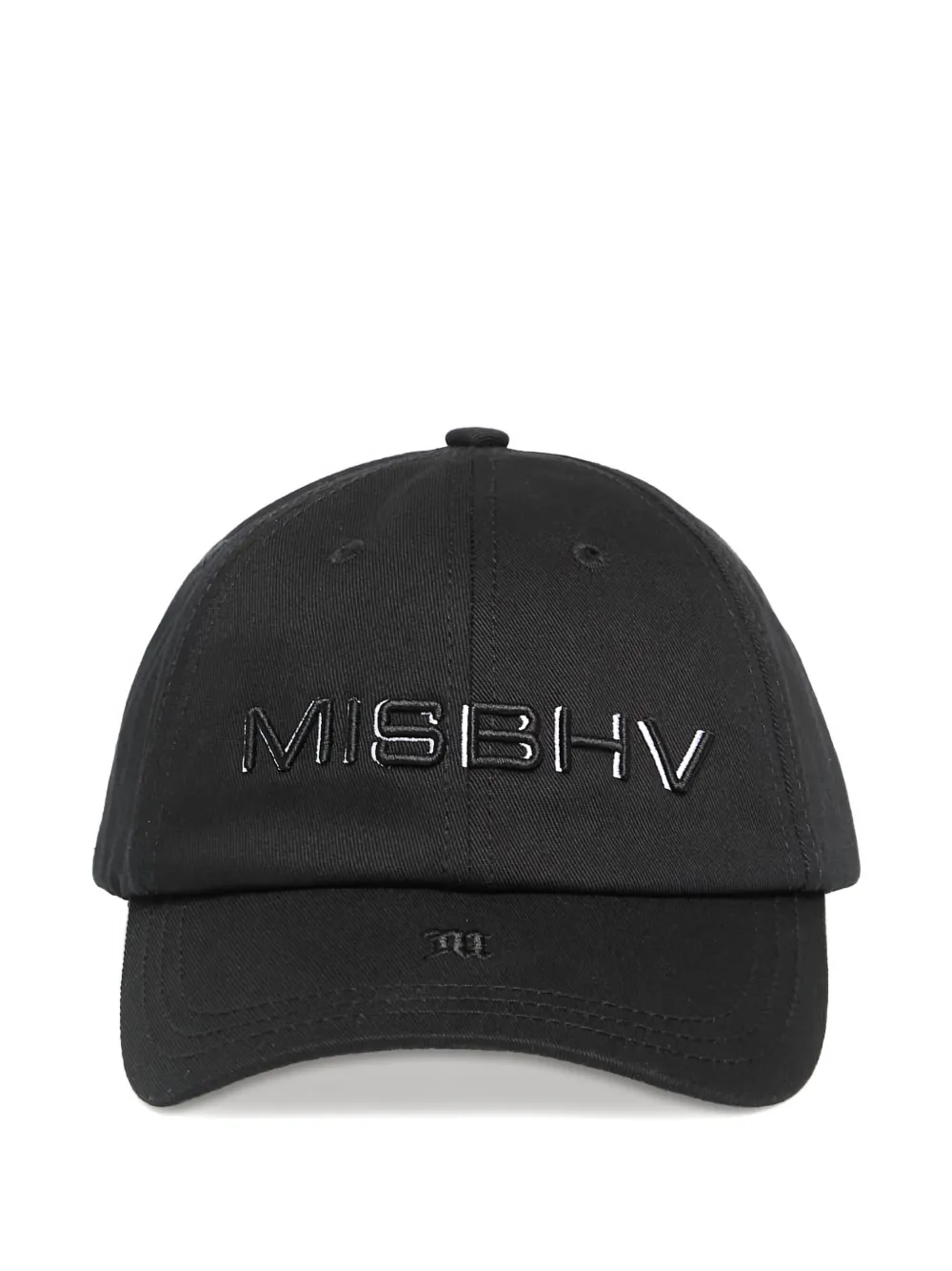 Misbhv Logo-embroidered Baseball Cap In Black
