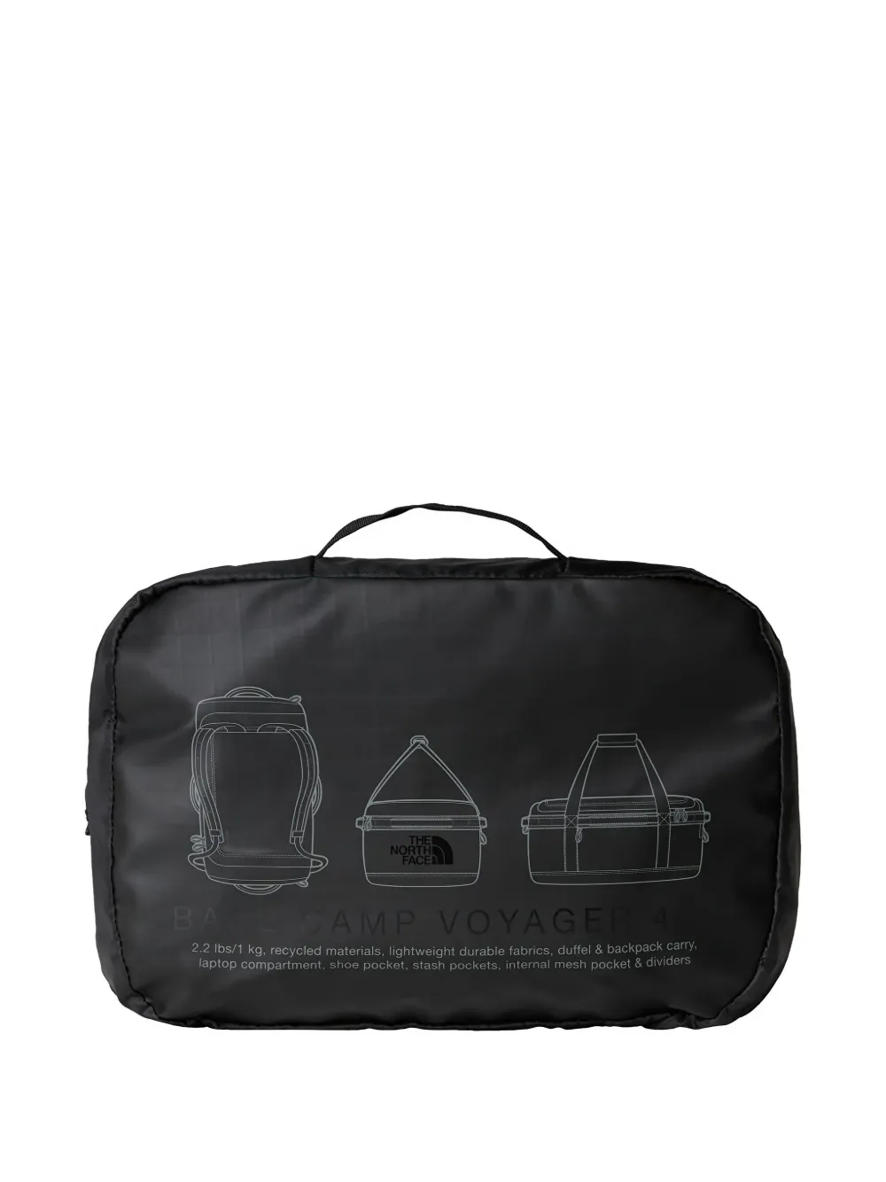 The North Face Zaino Base Camp Voyager Duffel 42L - Nero
