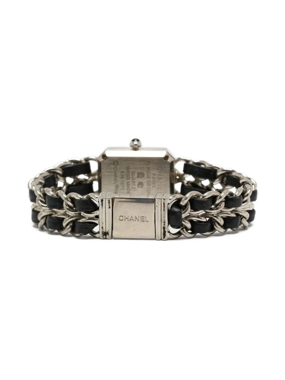 Pre-owned Chanel 1986 Première 22mm In Black