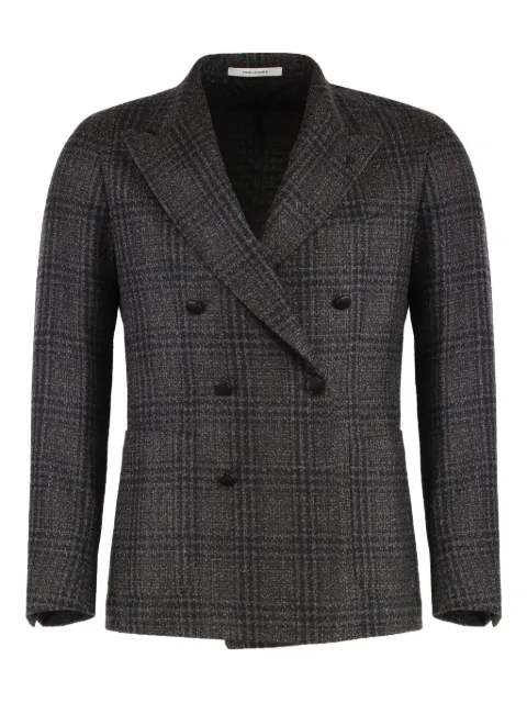 Tagliatore double-breasted checked blazer