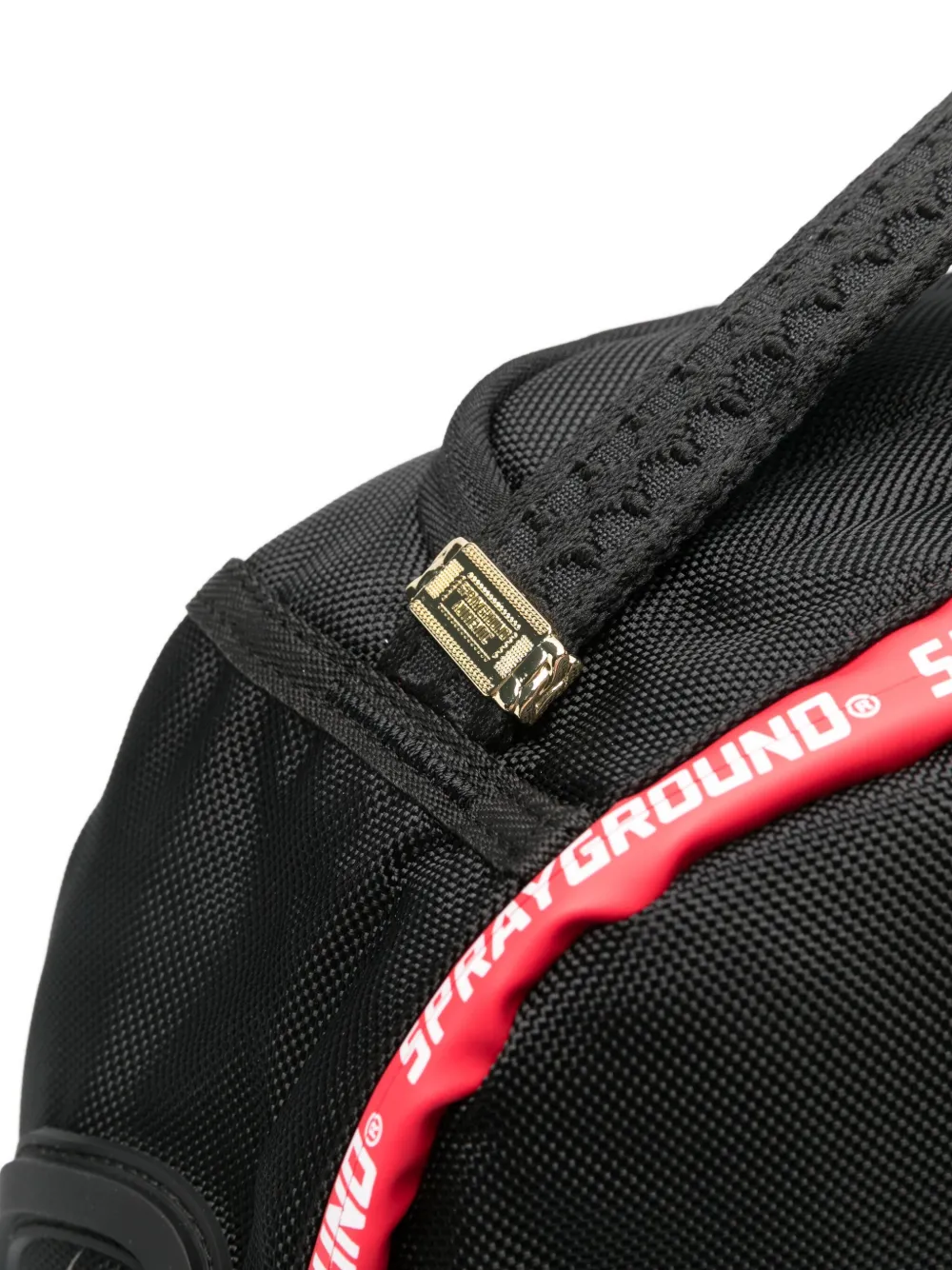 Sprayground Shark-mouth Detail Backpack In Black