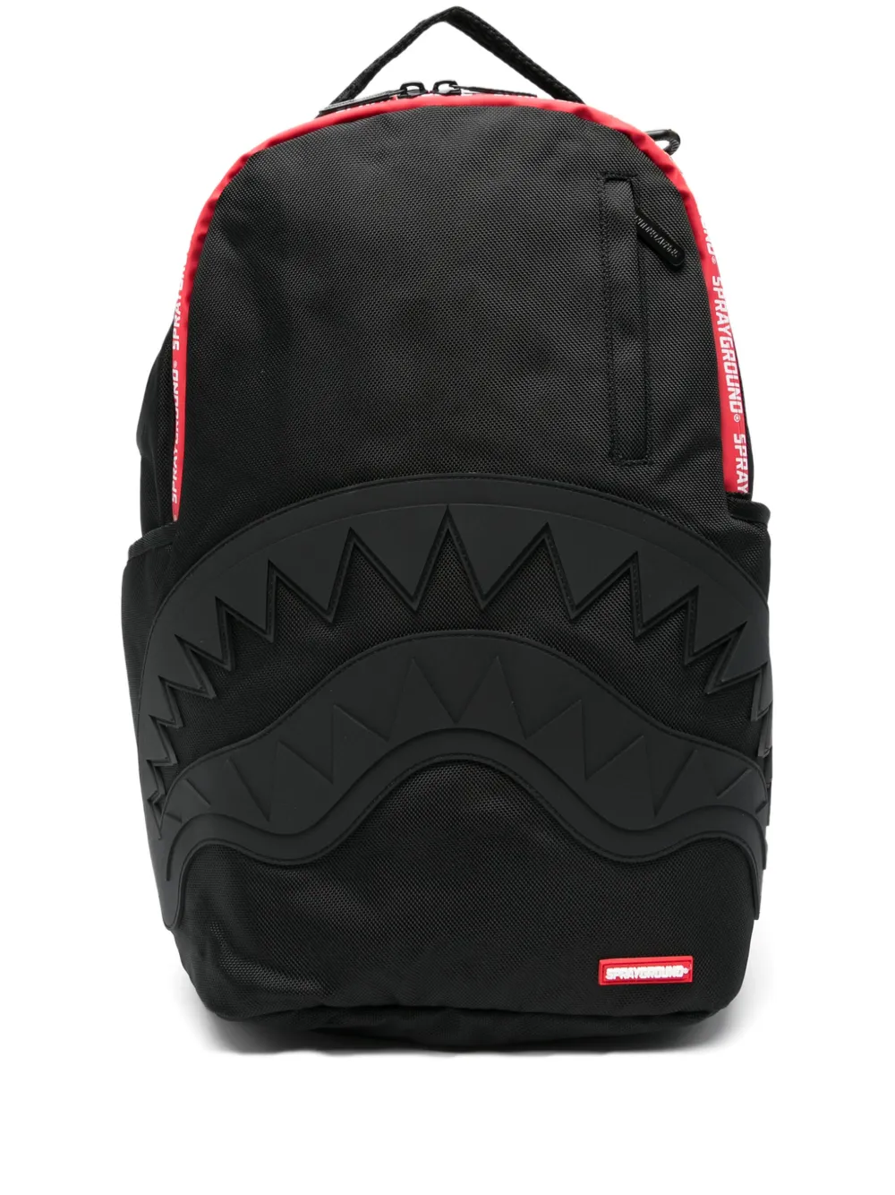 Sprayground Shark-mouth Detail Backpack In Black