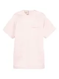 Plan C pocket-detail short-sleeve mini dress - Pink
