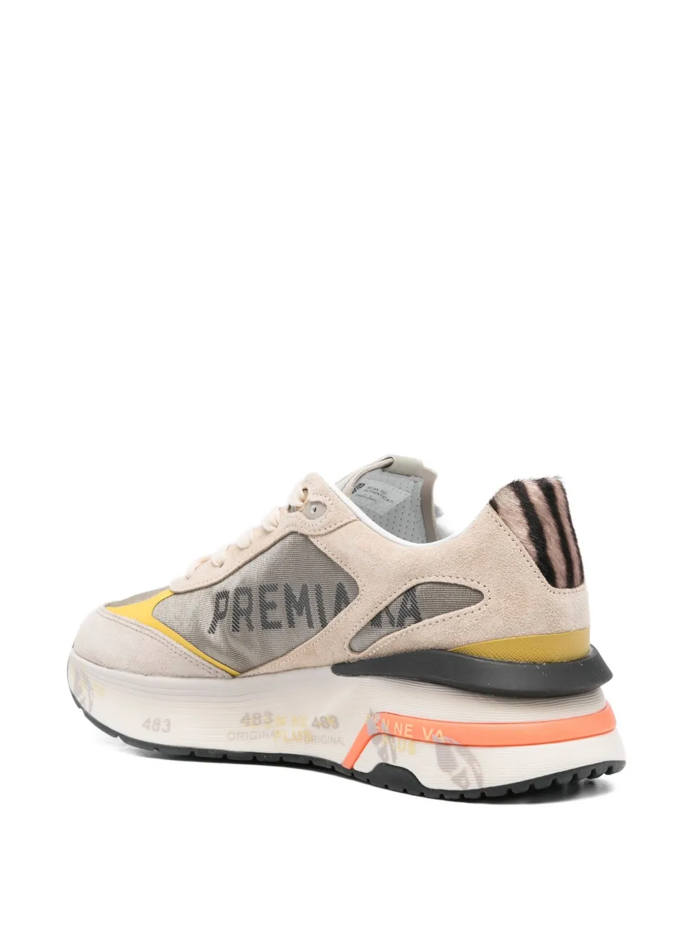Premiata Moerund 7796 lace-up sneakers Neutrals
