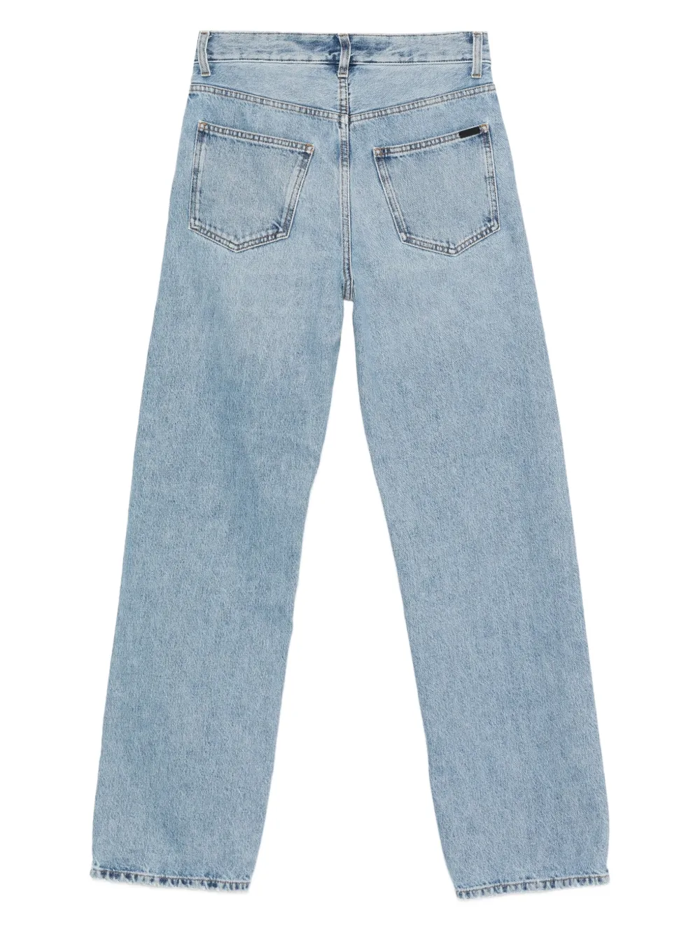 Saint Laurent Pre-Owned Katoenen jeans - Blauw