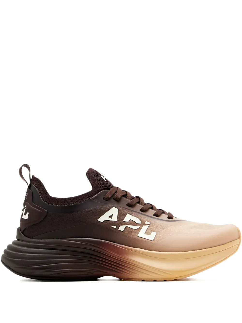 Apl Athletic Propulsion Labs Podium Lace-up Sneakers In Brown
