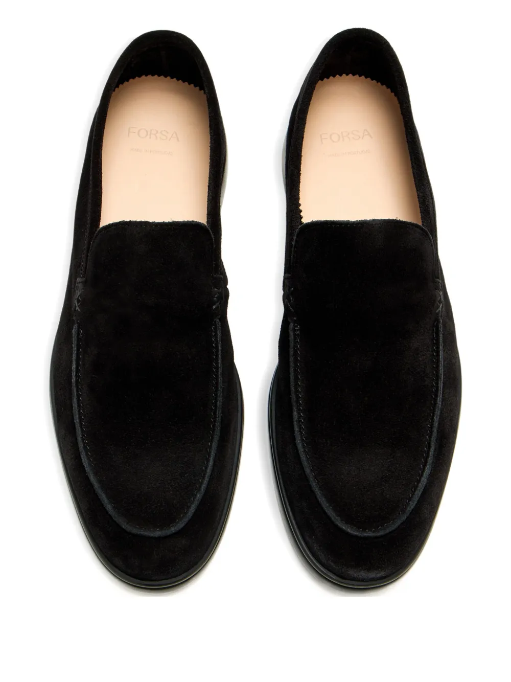 Forsa suede loafers - Zwart