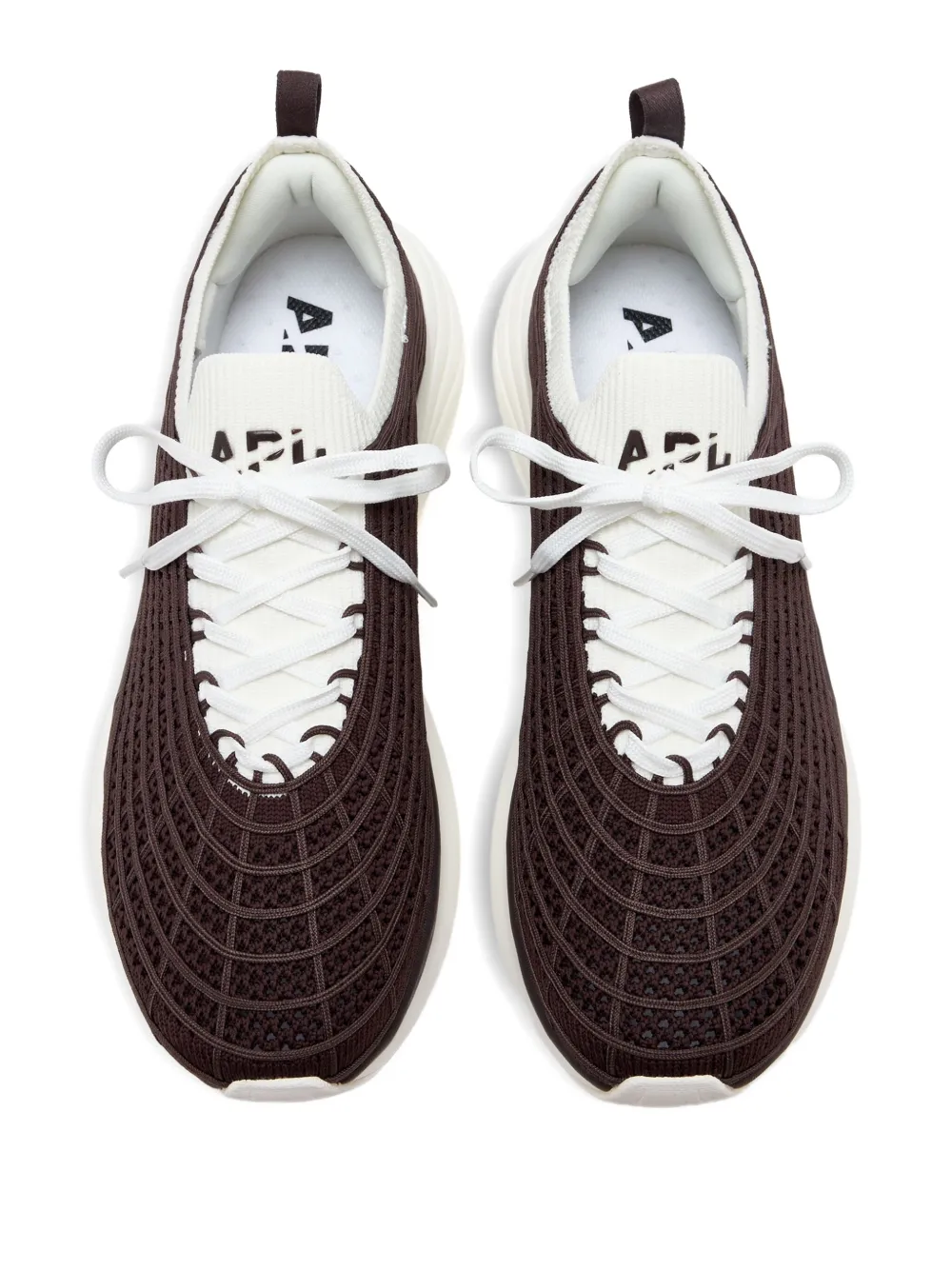 Apl Athletic Propulsion Labs Techloom Zipline Sneakers In Brown