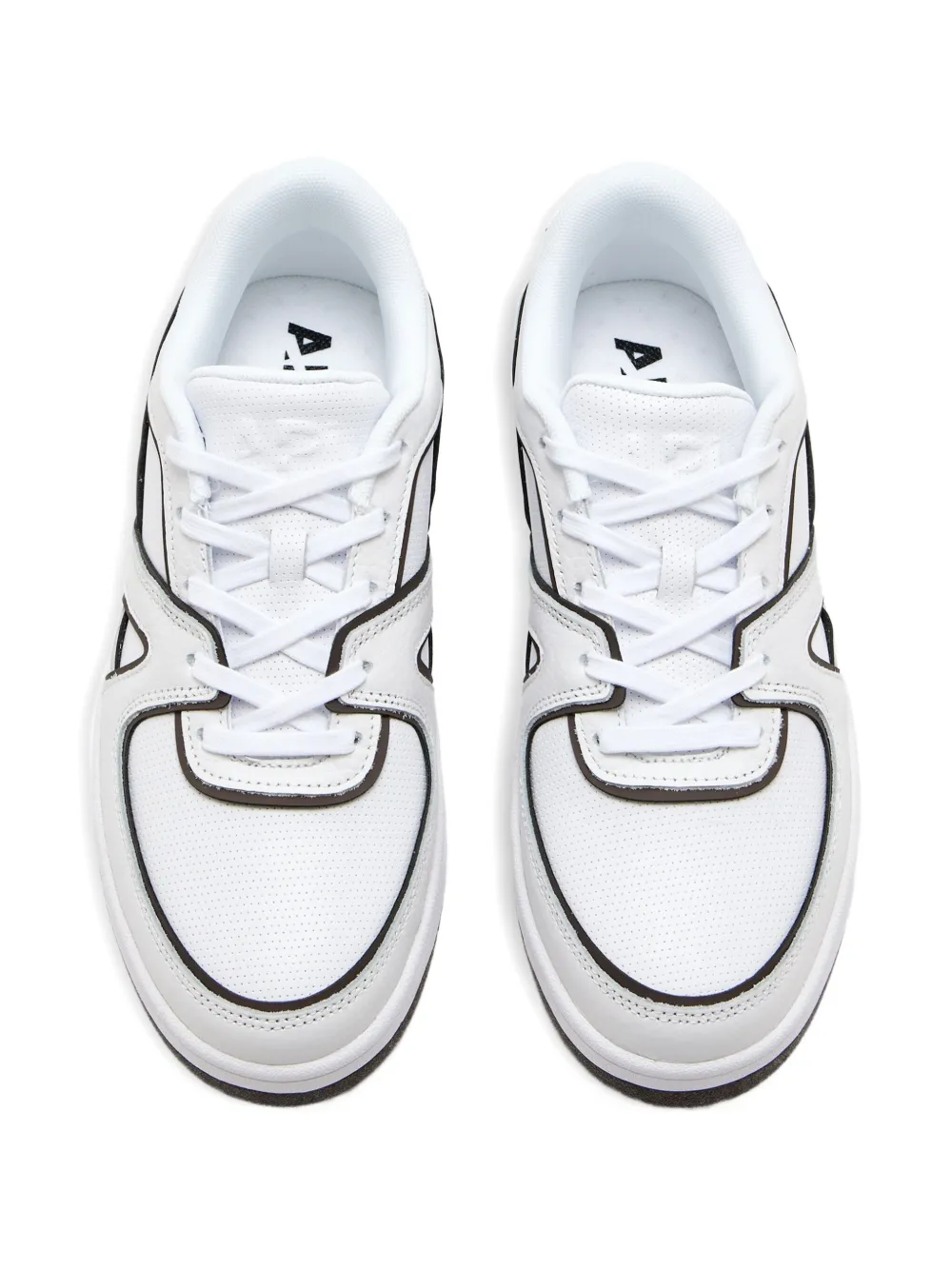 APL: ATHLETIC PROPULSION LABS Nostalgia '87 leather-trimmed sneakers - Wit