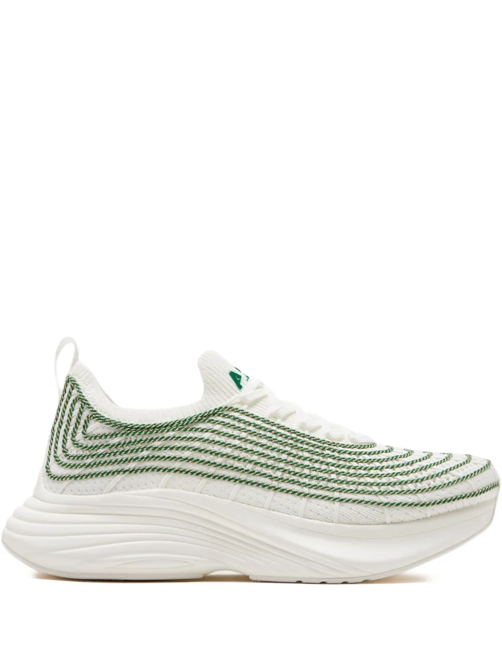 APL: ATHLETIC PROPULSION LABS 8mm TechLoom Zipline lace-up fastening sneakers | White | Image 1
