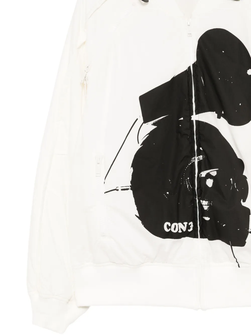 Undercover Bomberjack met grafische print Beige