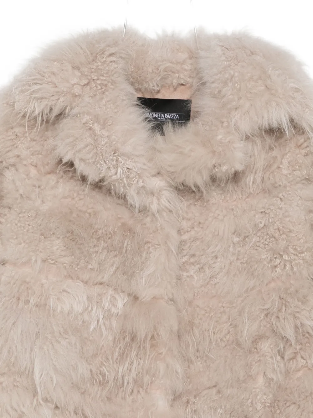 Simonetta Ravizza Lapel-collar Jacket In Neutral