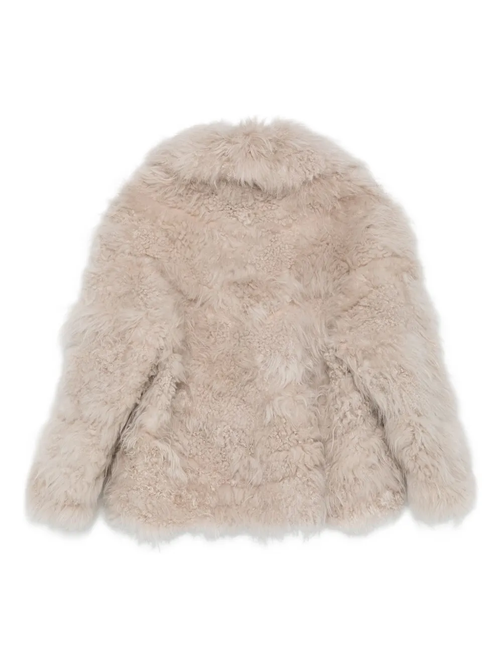 Simonetta Ravizza Lapel-collar Jacket In Neutral