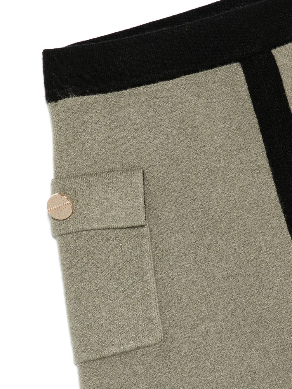 Abel & Lula Gebreid trainingspak met knoopdetails Groen