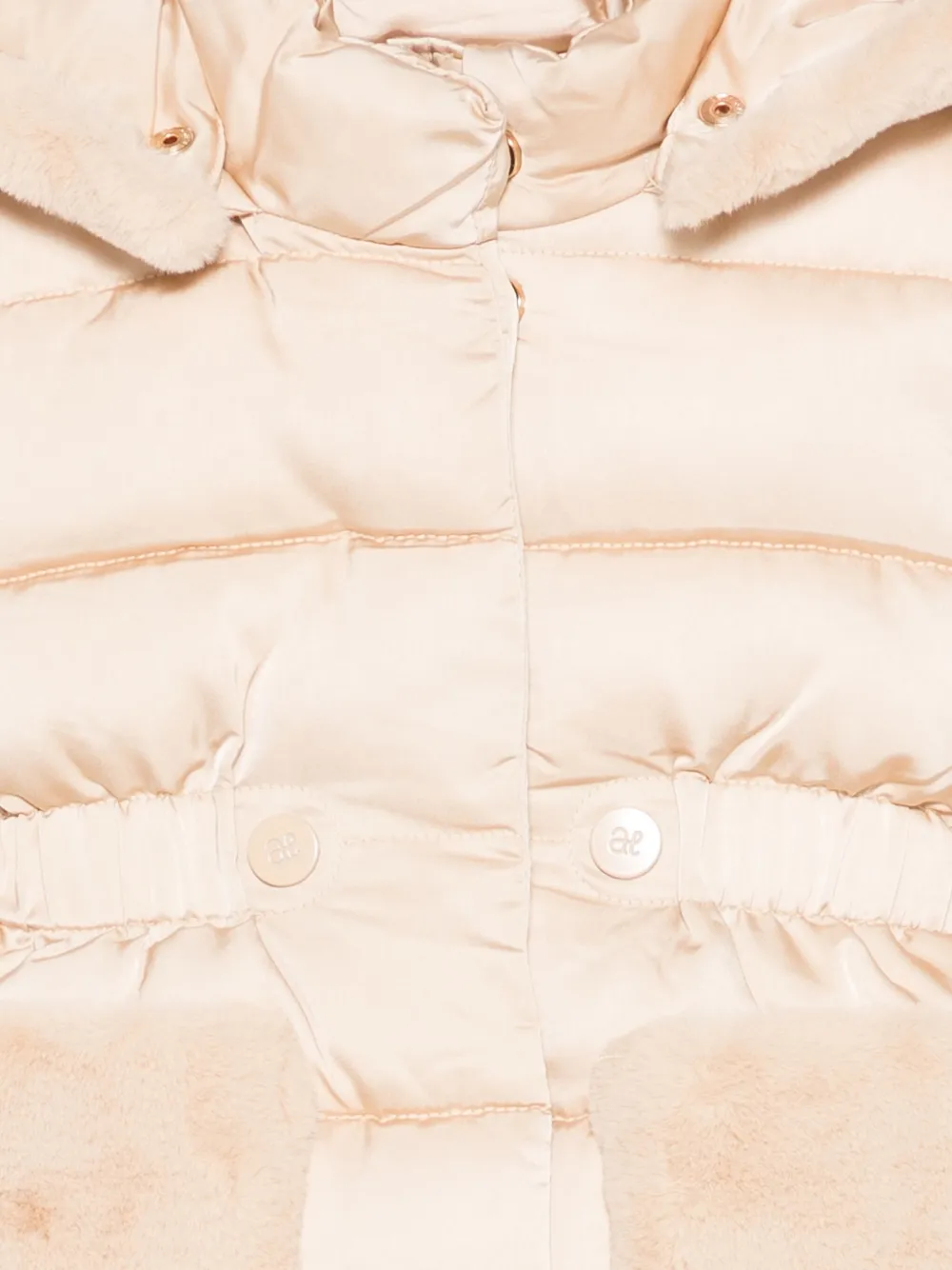 Abel & Lula Jack met capuchon Beige