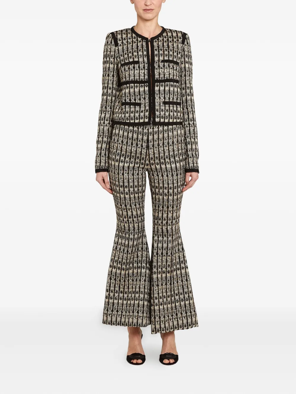 Giambattista Valli Bouclé tweed jack Zwart