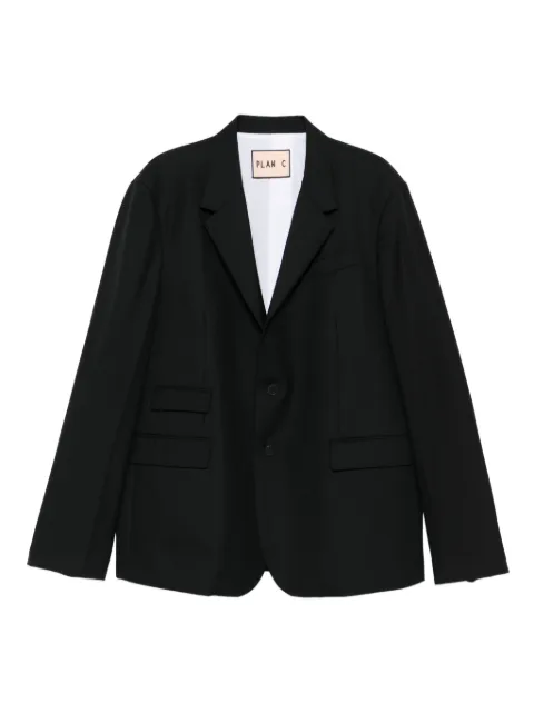 Plan C single-breasted blazer