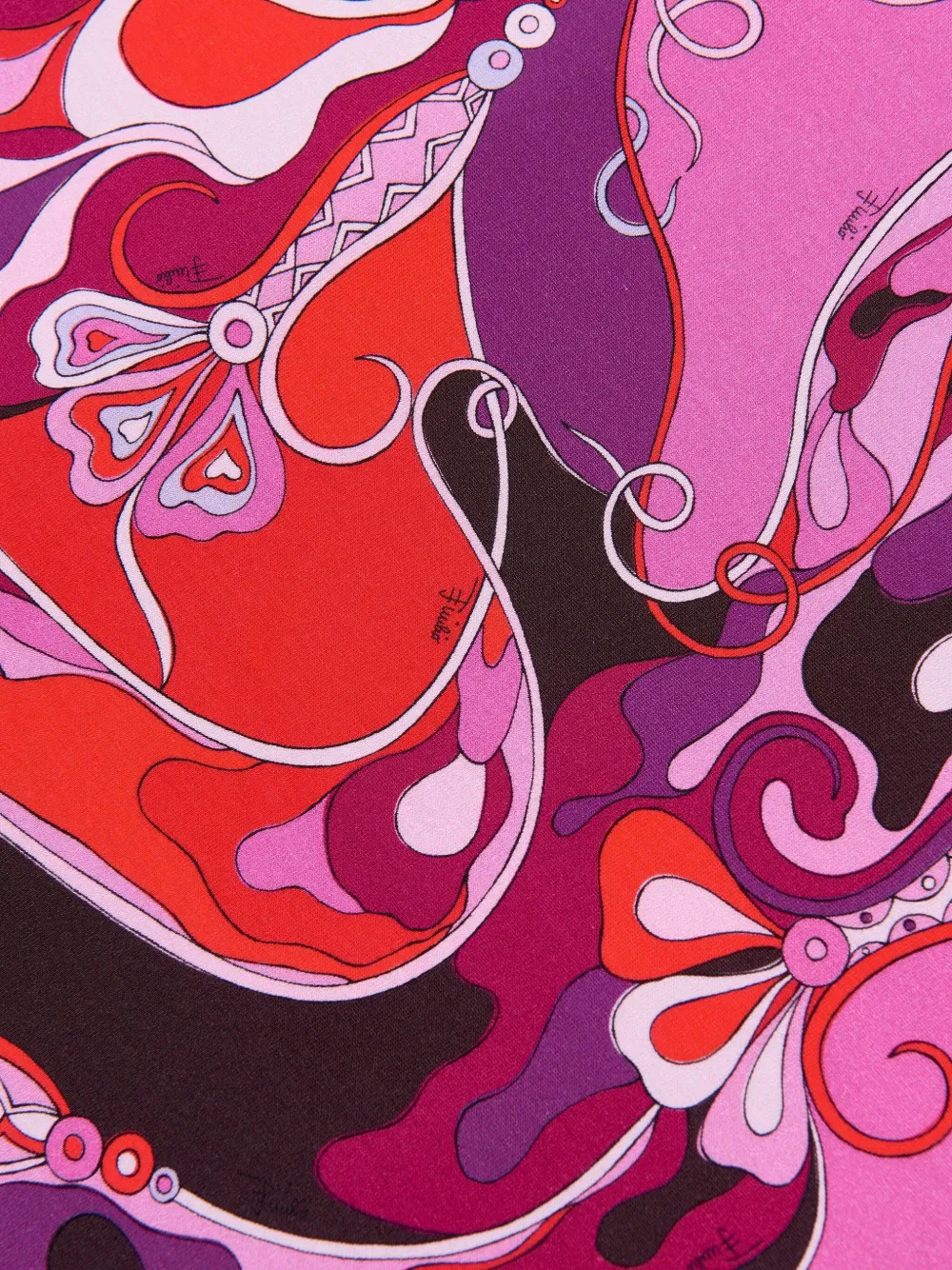 PUCCI Junior Deken met bloemenprint Roze