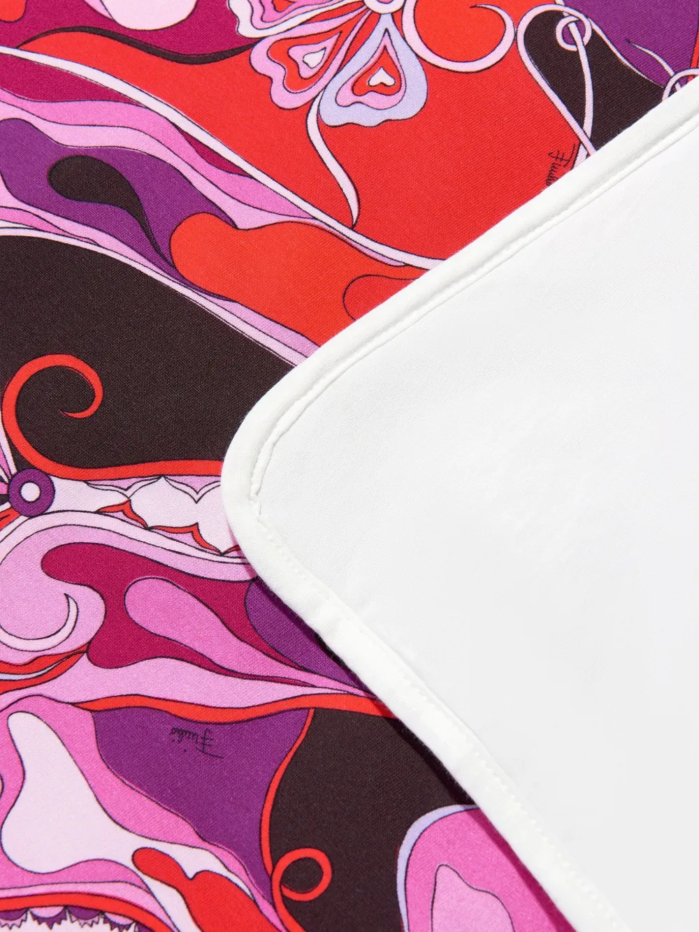 PUCCI Junior Deken met bloemenprint Roze