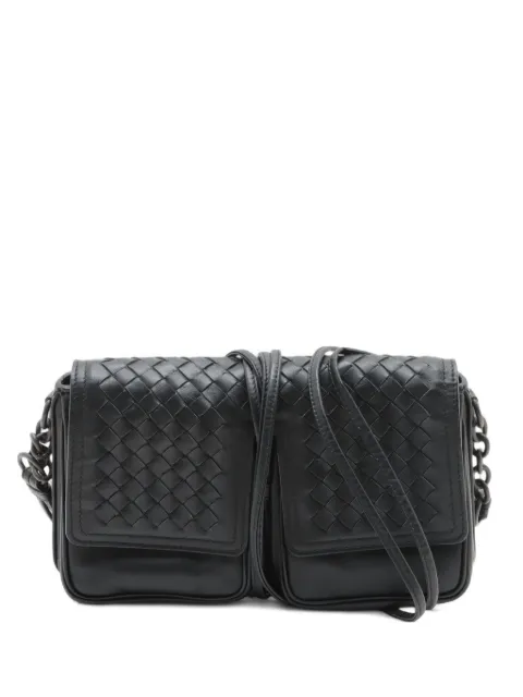 Bottega Veneta Pre-Owned Intrecciato leather cross body bag