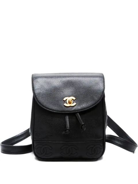 CHANEL Pre-Owned Triple CC backpack